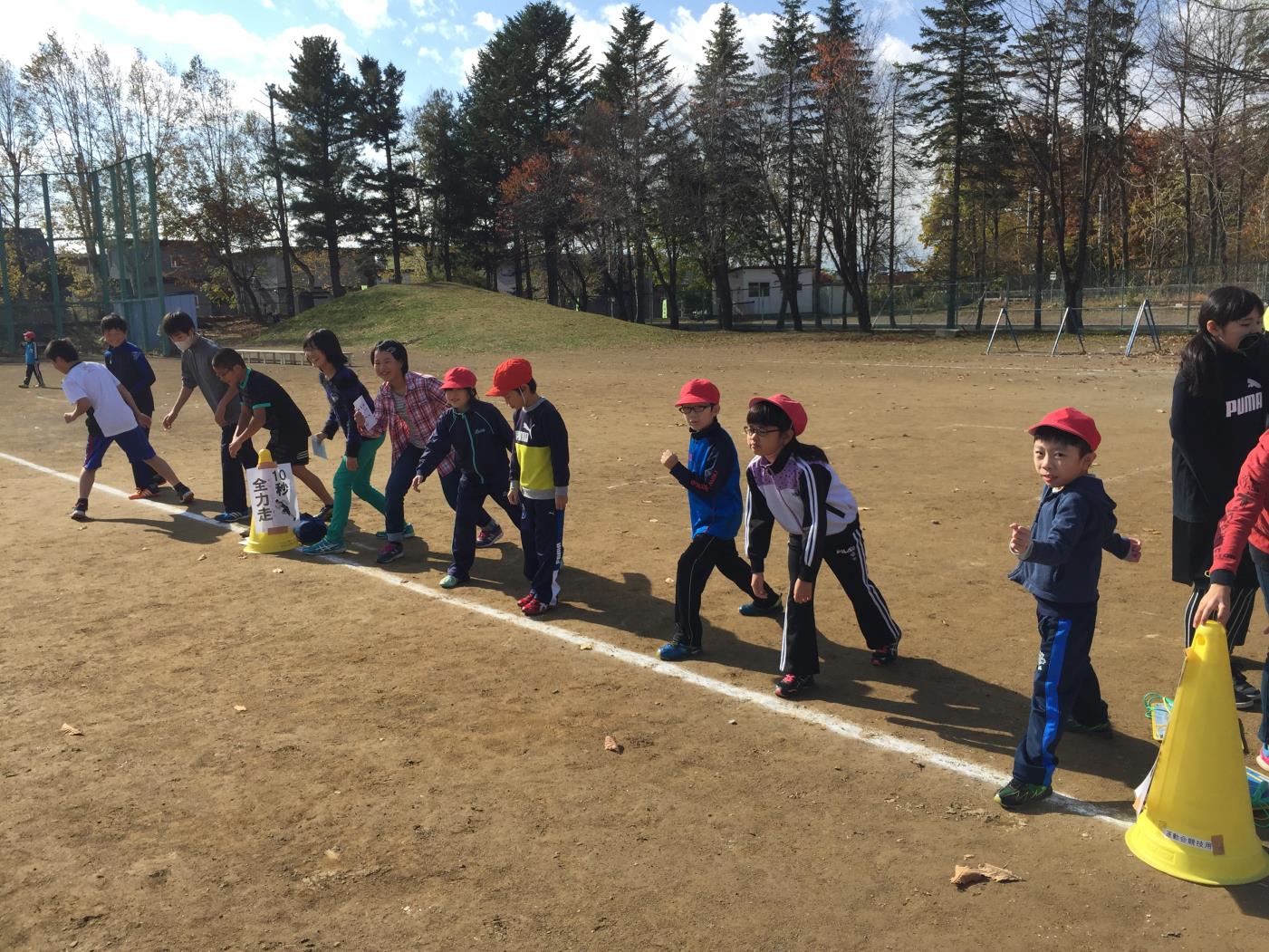 稲田小体力向上取組