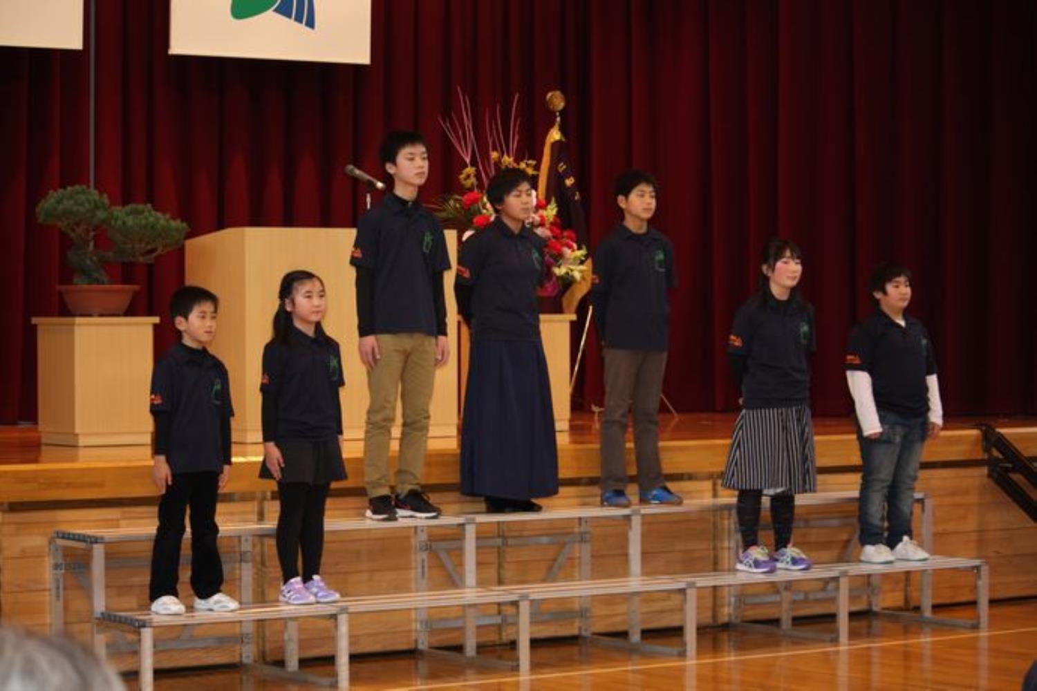 仁和小閉校記念式典