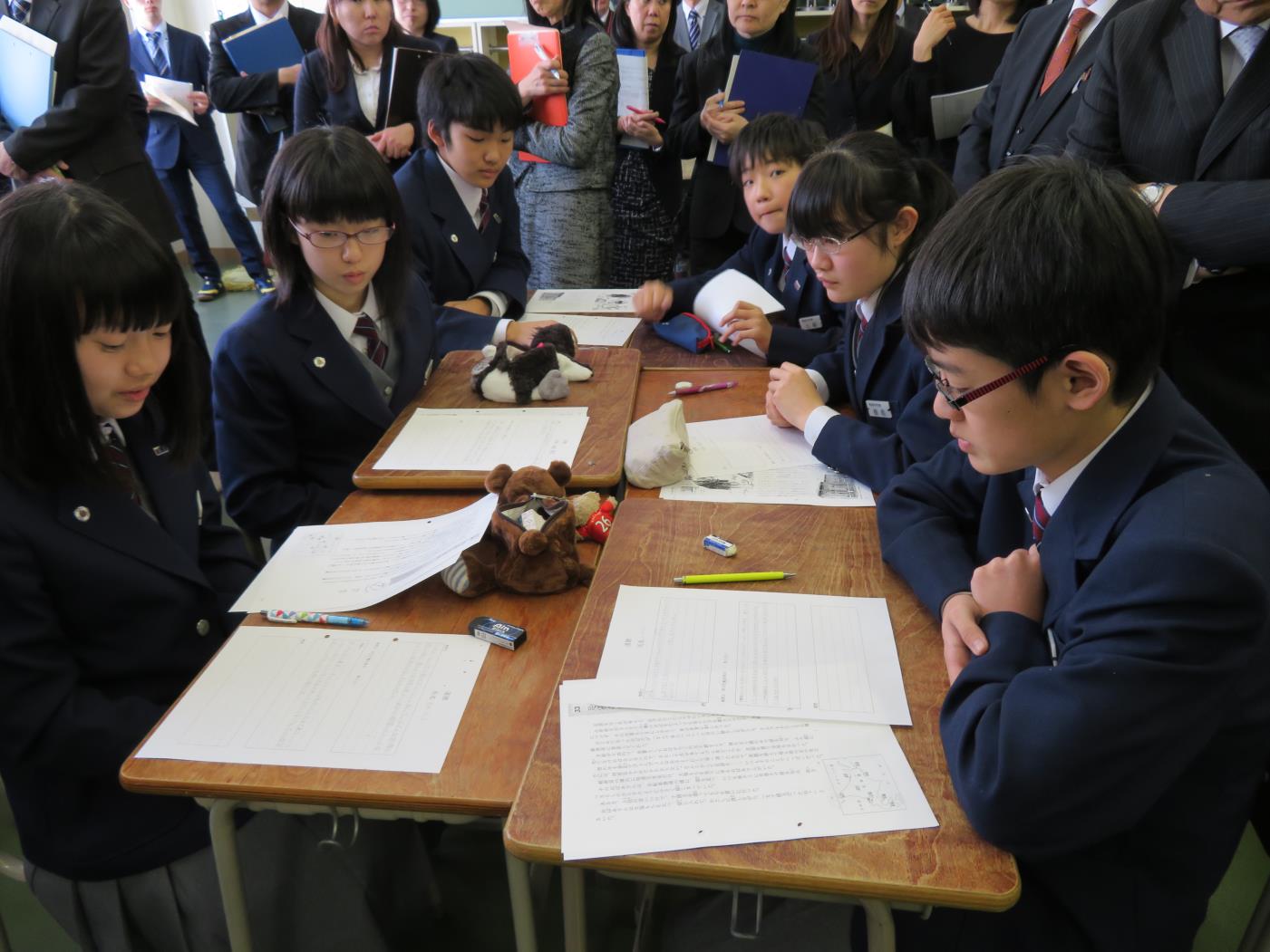 岩見沢市立明成中道徳公開研究会