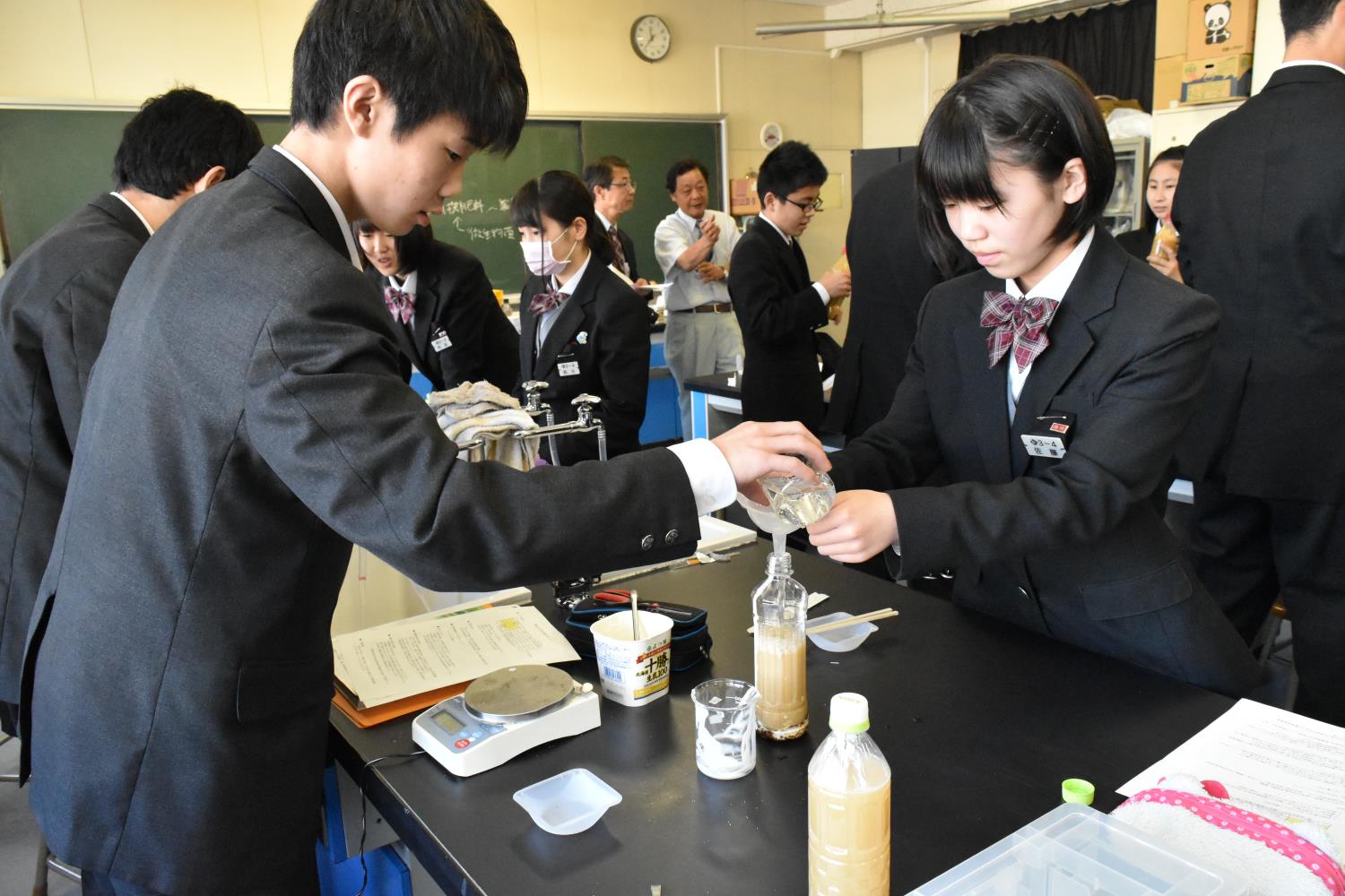 米里中環境教育授業