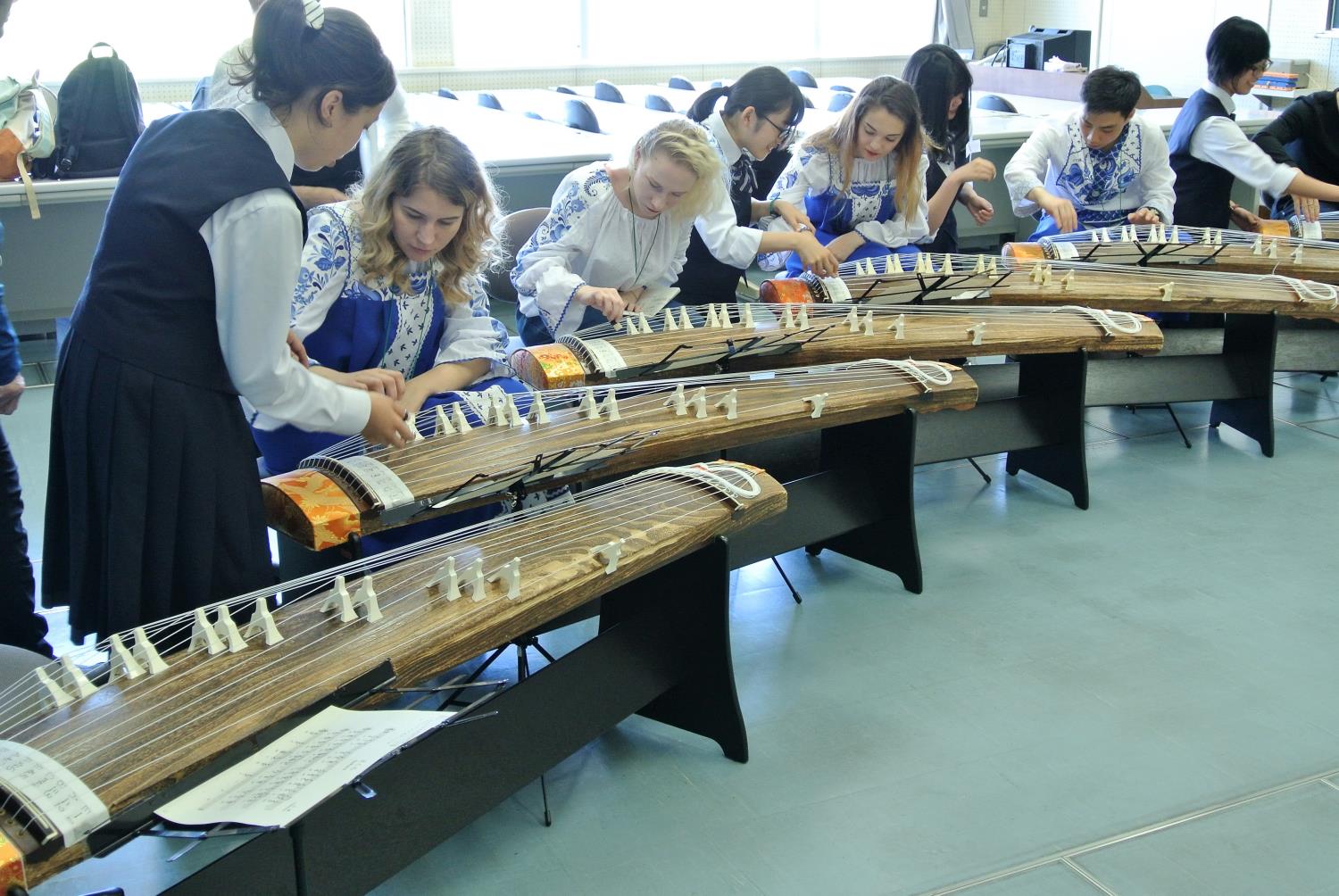 国際情報高サハリン団体交流