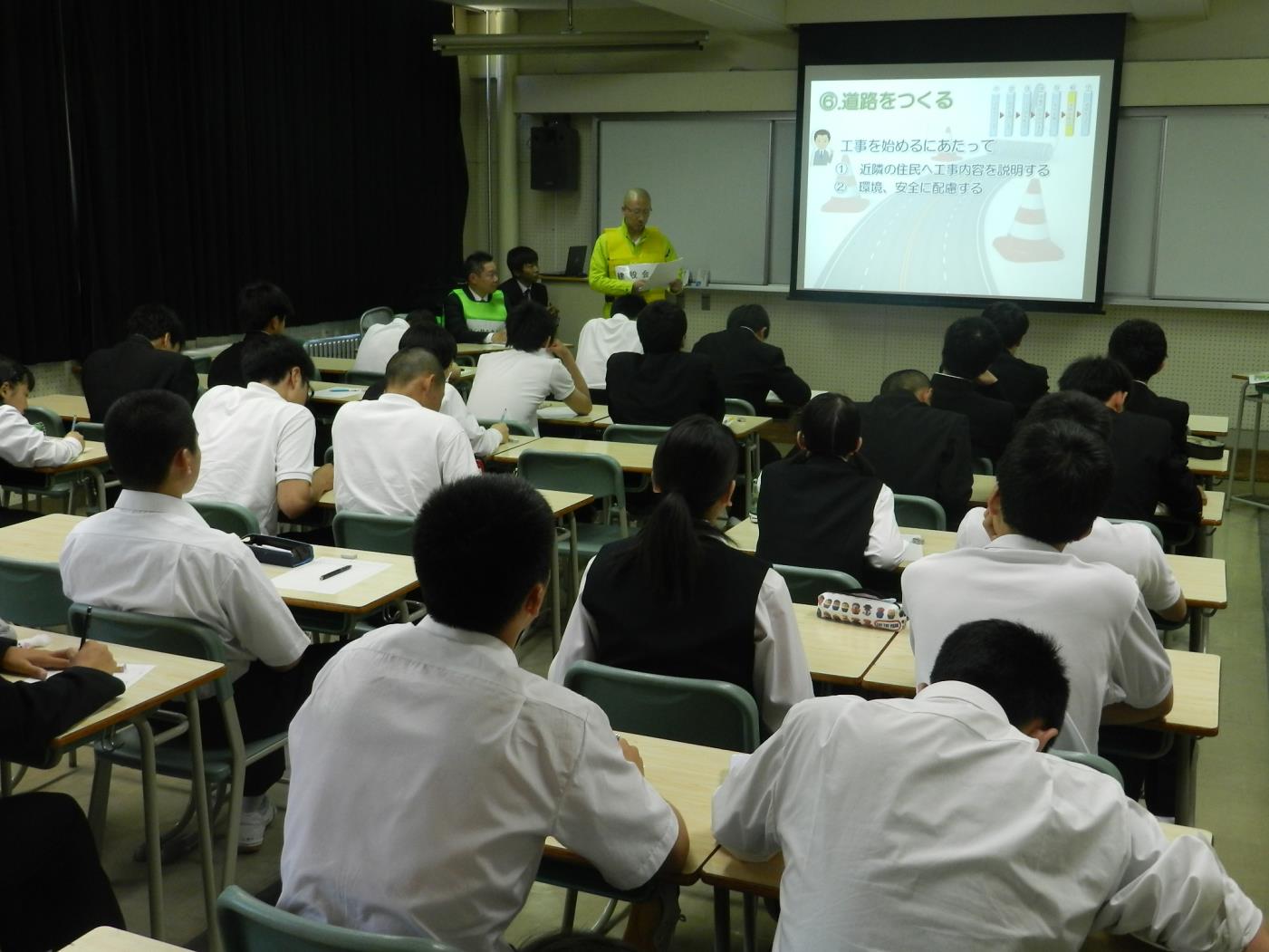 帯広農業高建設産説明会