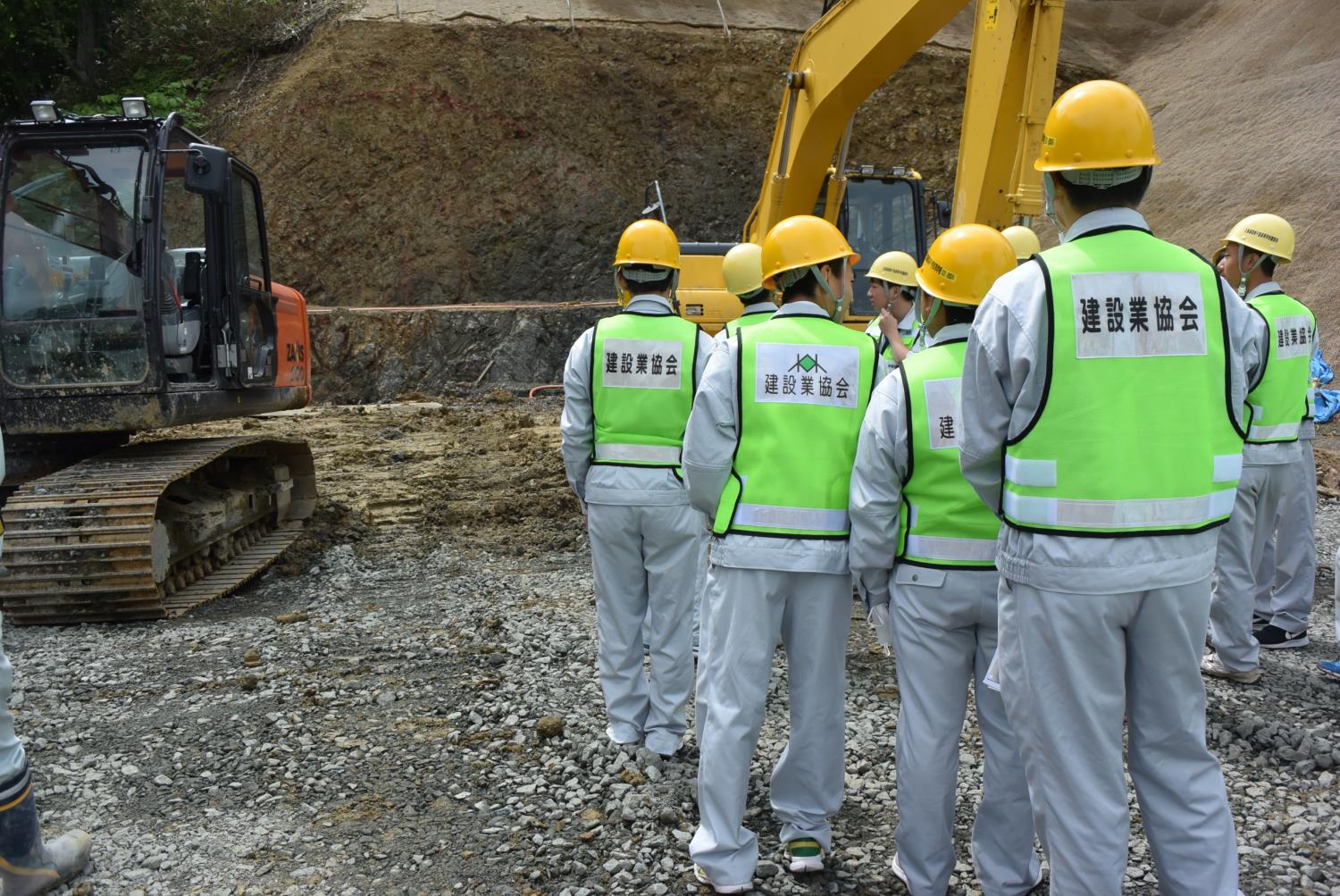 千望高工事現場見学会