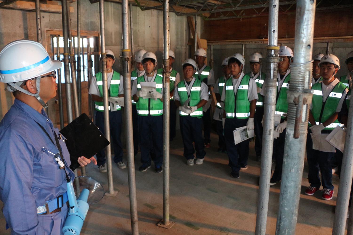 北見工業高現場見学会