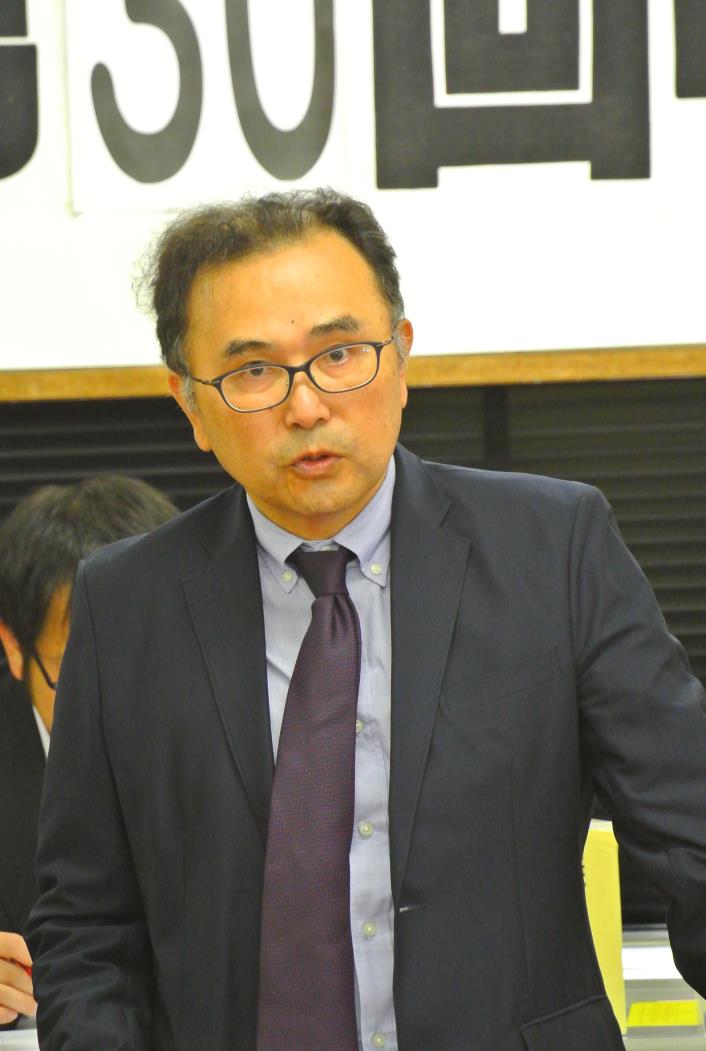 道教組中央委川村安浩