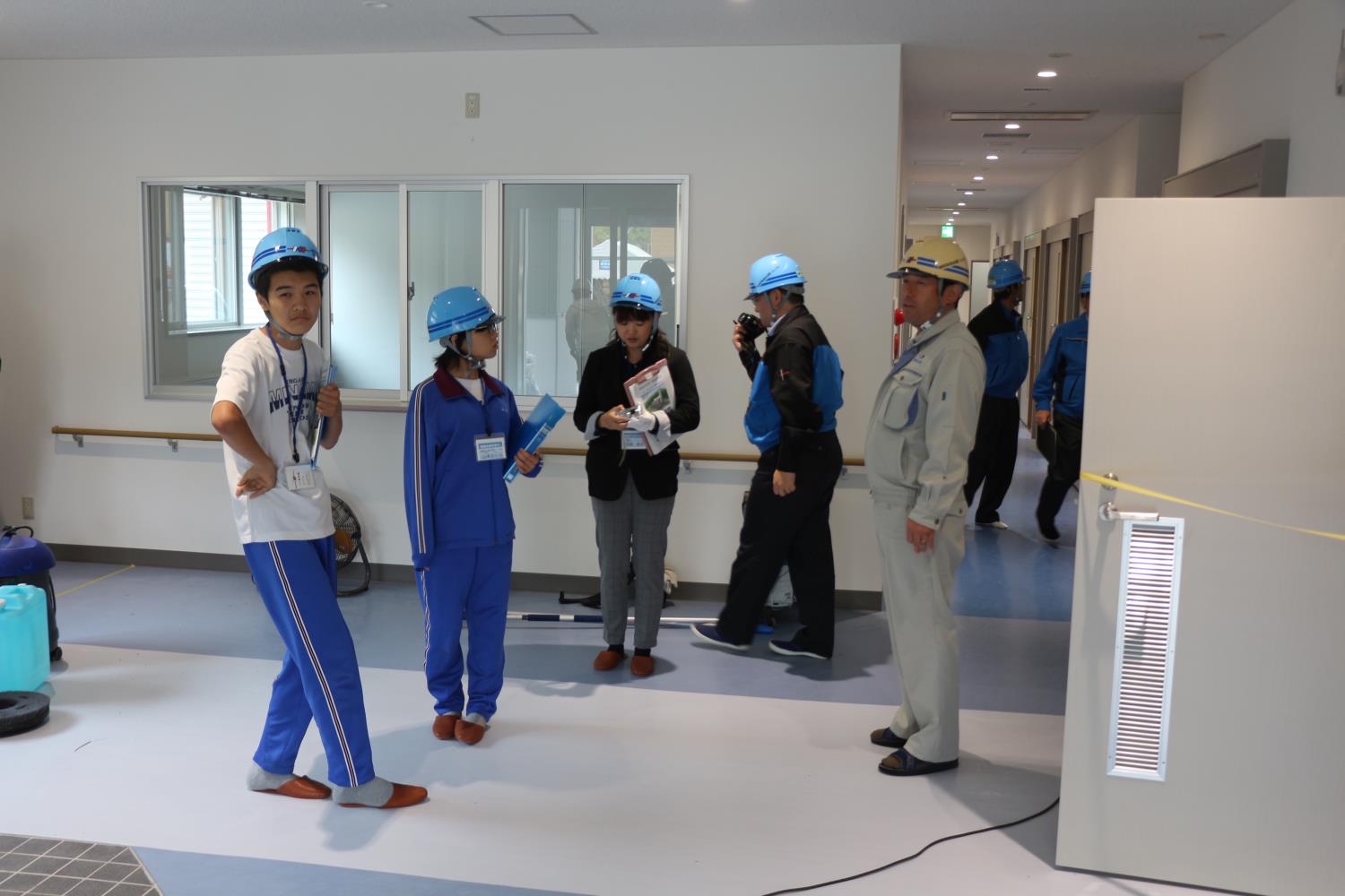 遠軽南中渡辺組職業体験