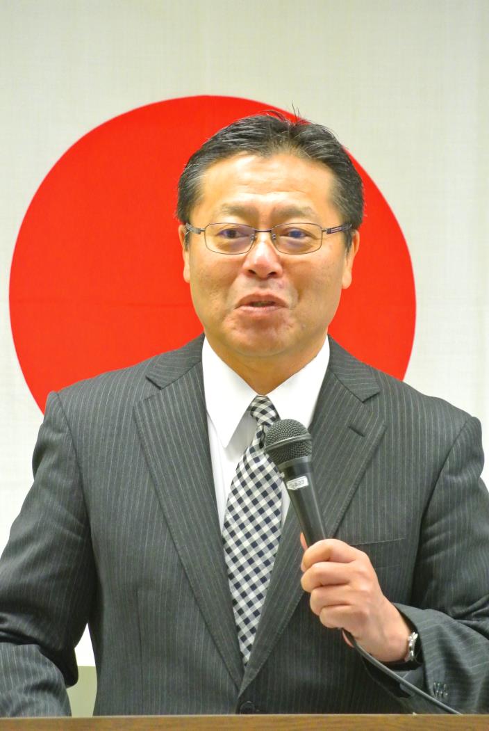 特別支援校長会冬季研宮崎会長あいさつ