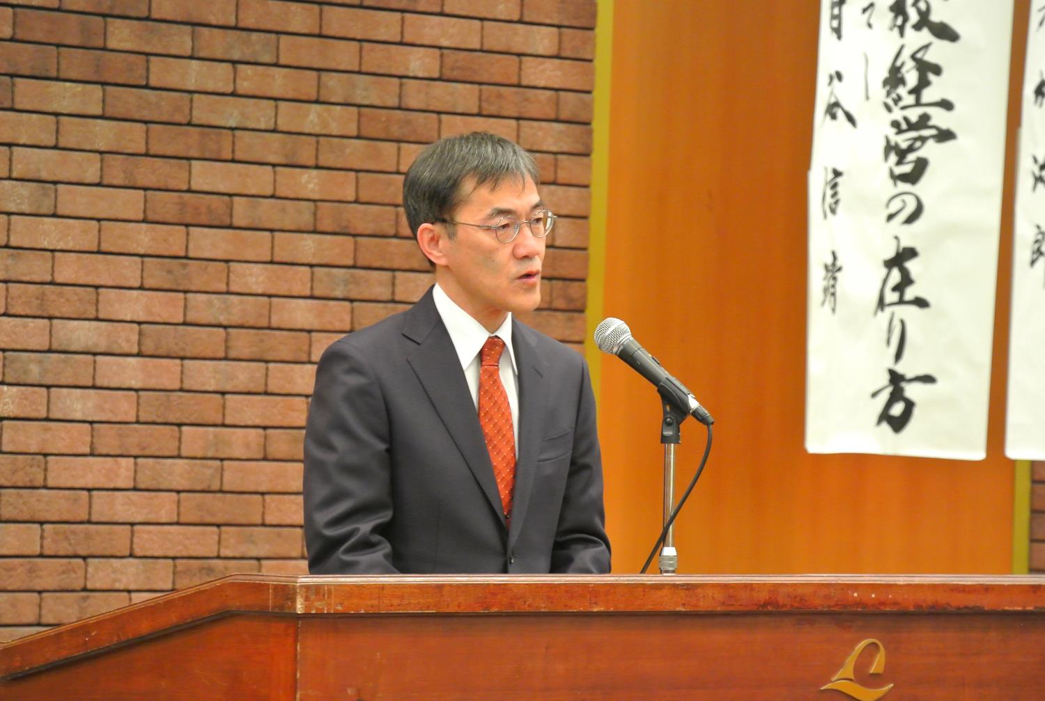 道高校長協会後期研会長挨拶