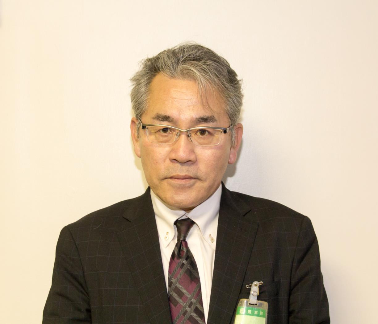 豊富町教委教育長・岡本誠也