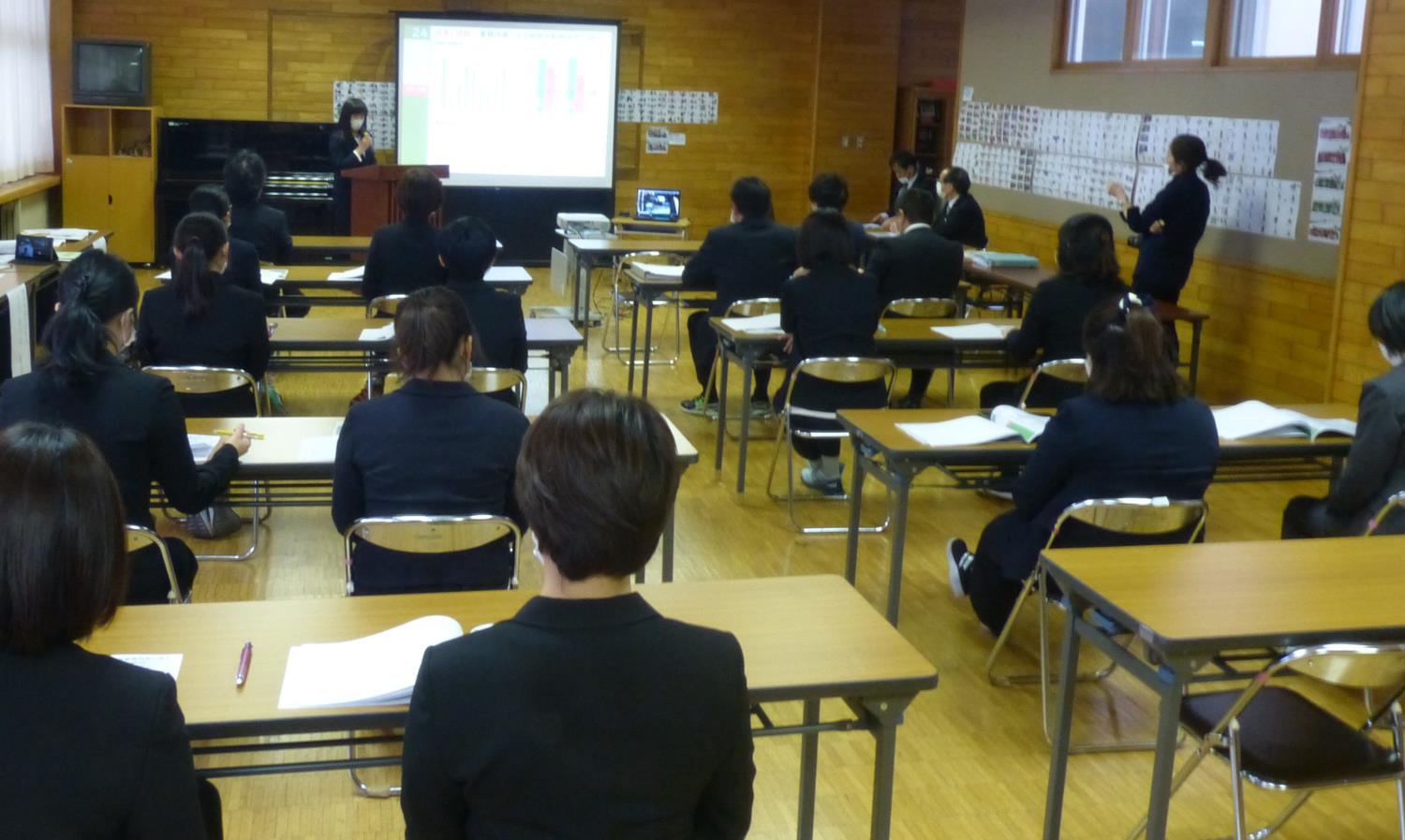 旭川市立知新小最終報告会