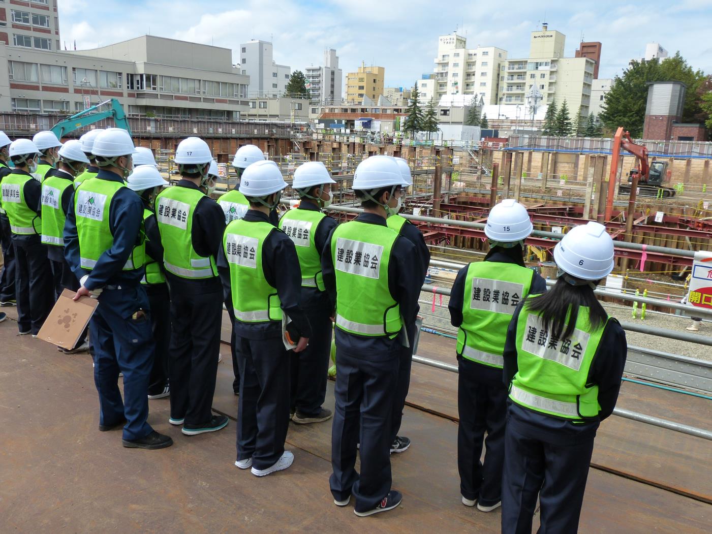 旭川建協旭工現場見学会