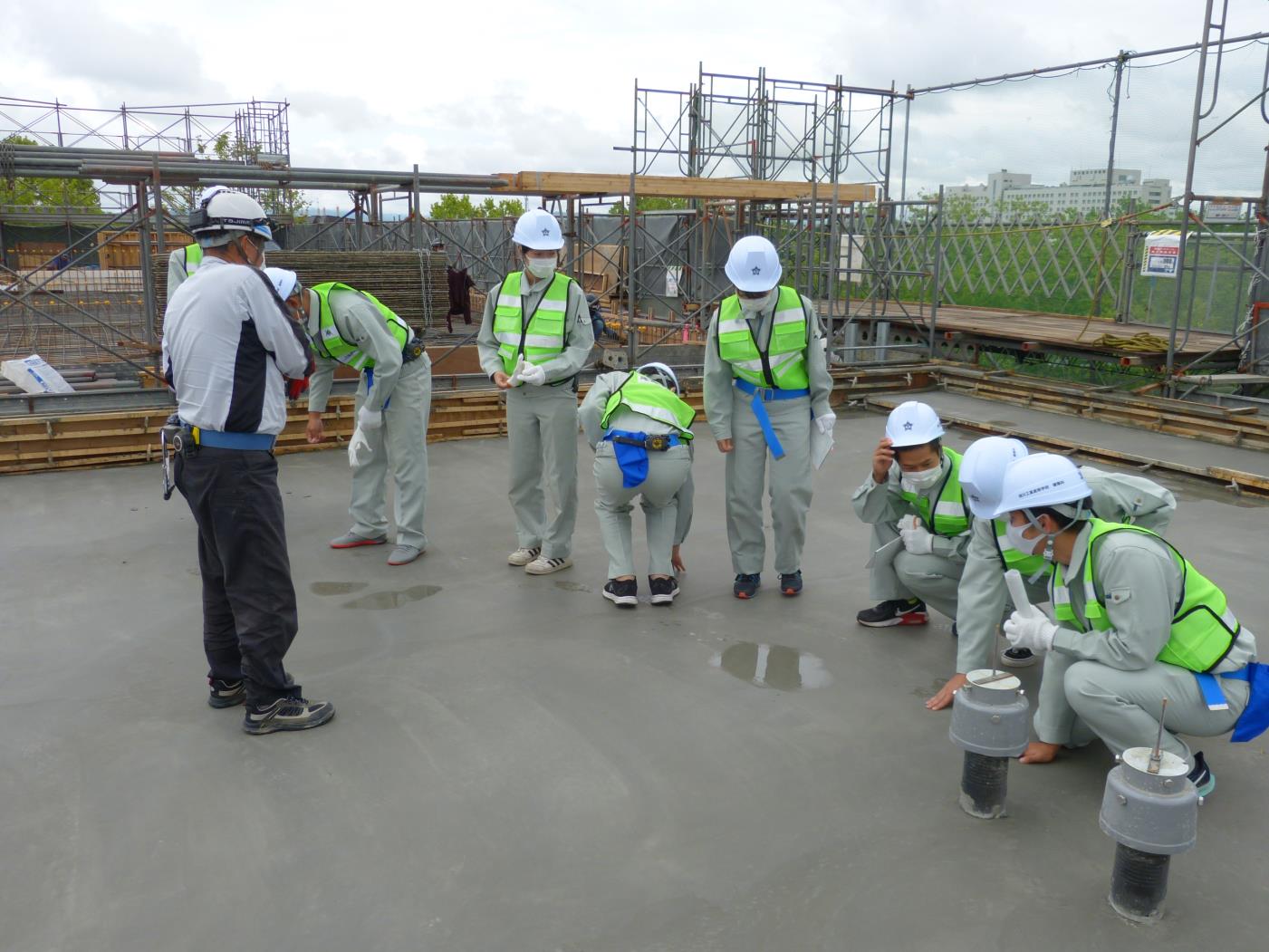 旭川工業高校建築科３年現場見学会