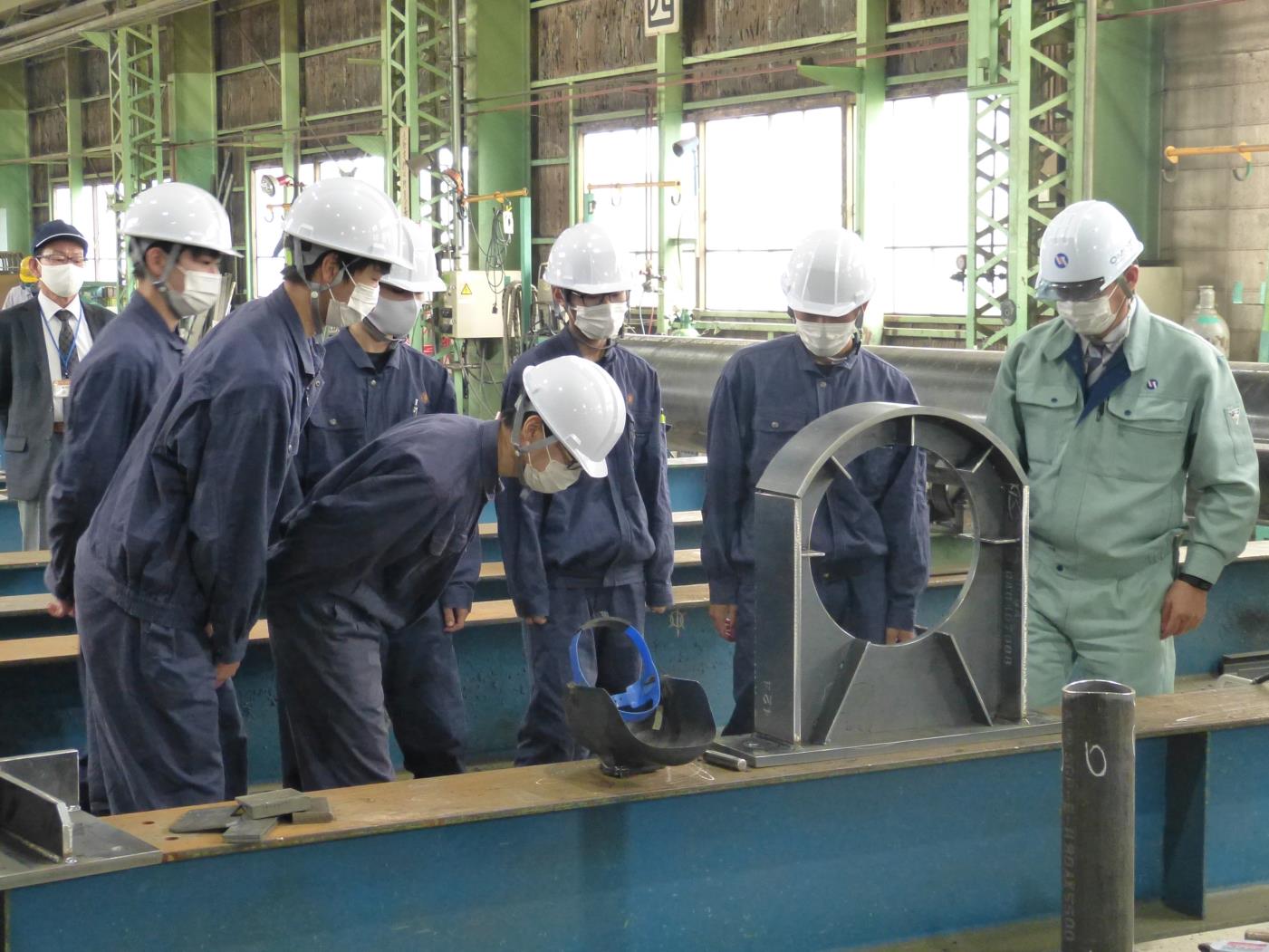 紋別高ものづくり現場見学会