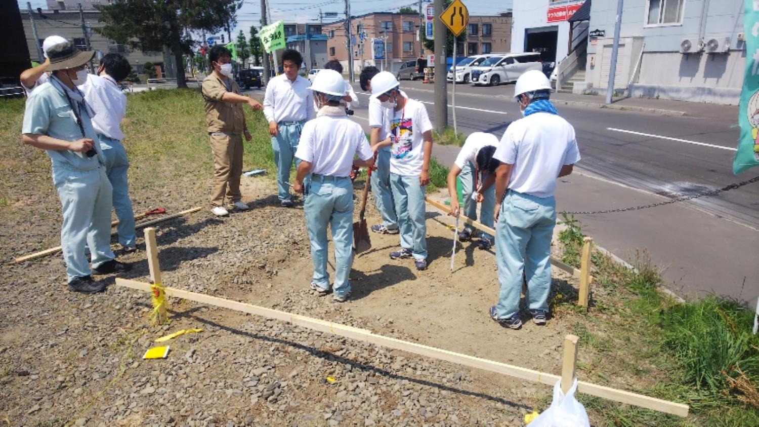 札工高元町広場活用