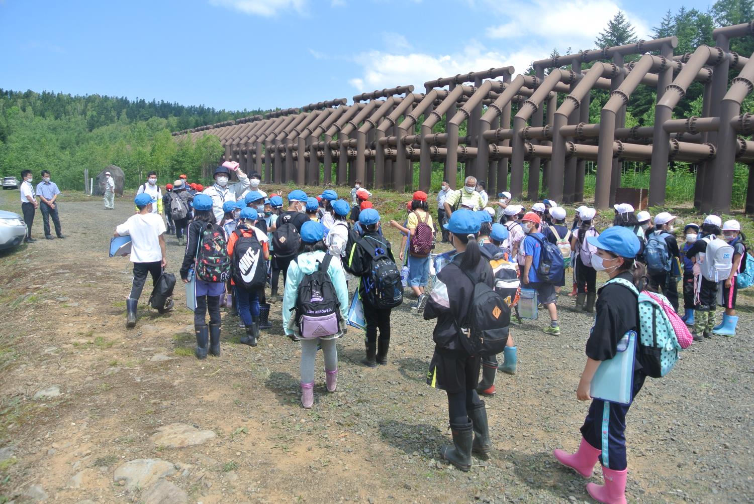 上富良野町内火山砂防見学会参加