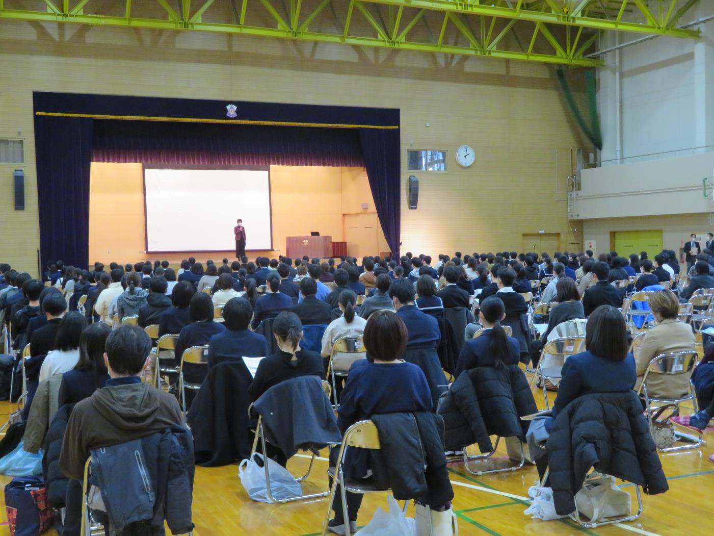 旭丘高数理データサイエンス科説明会