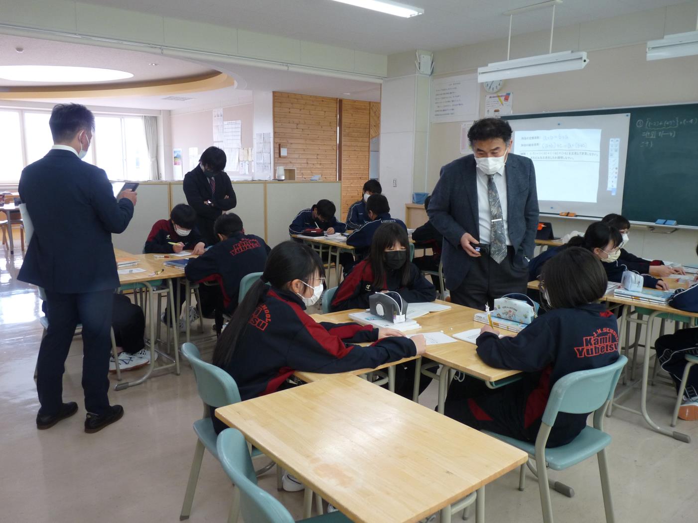 上湧別中・北大との連携研修会