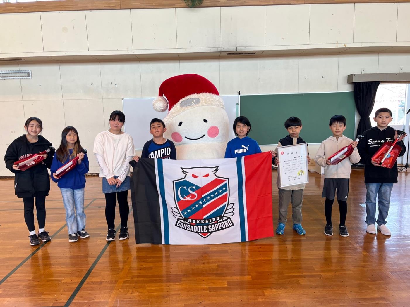 雪かきチョボラ①・篠路小