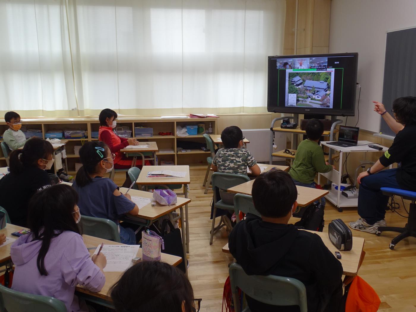 本町小５年社会科学習