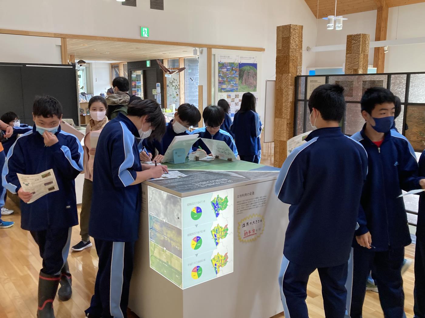 豊富中開建出前講座に参加