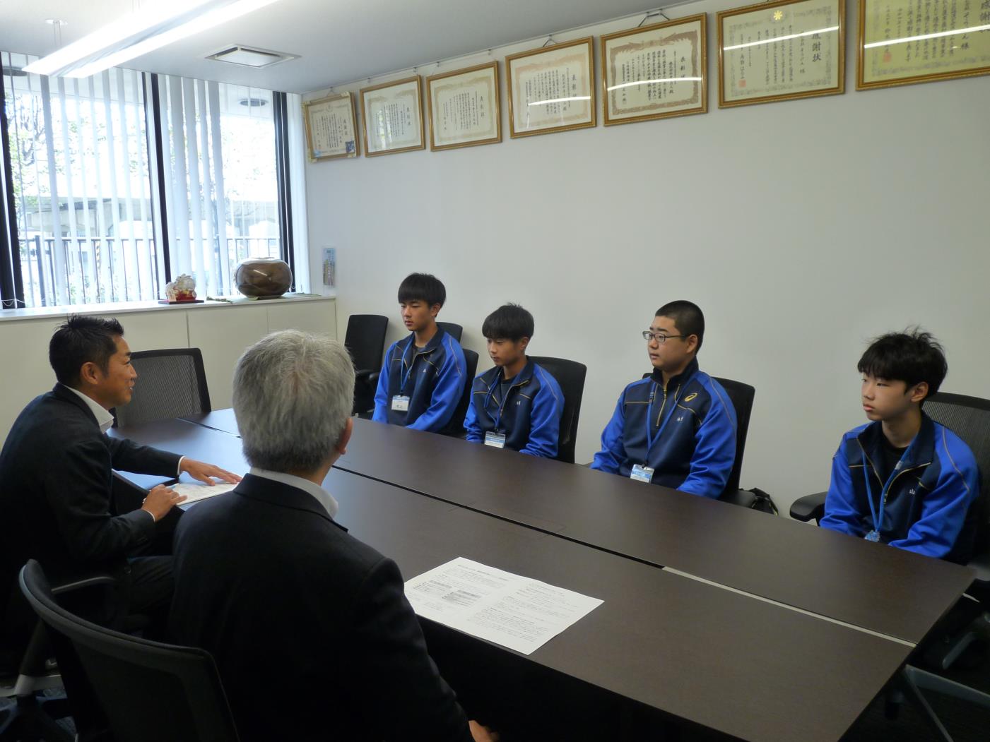 第一中職場体験・そうけん