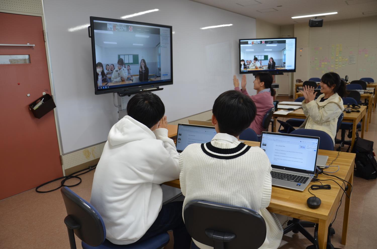 姉妹都市オンライン学校交流事業