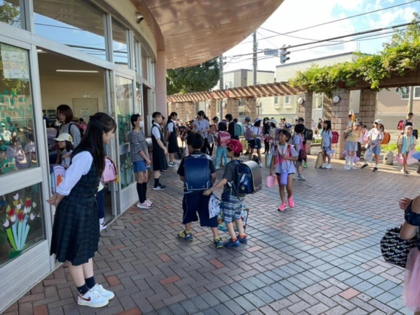 星置中ＣＳ・あいさつ運動