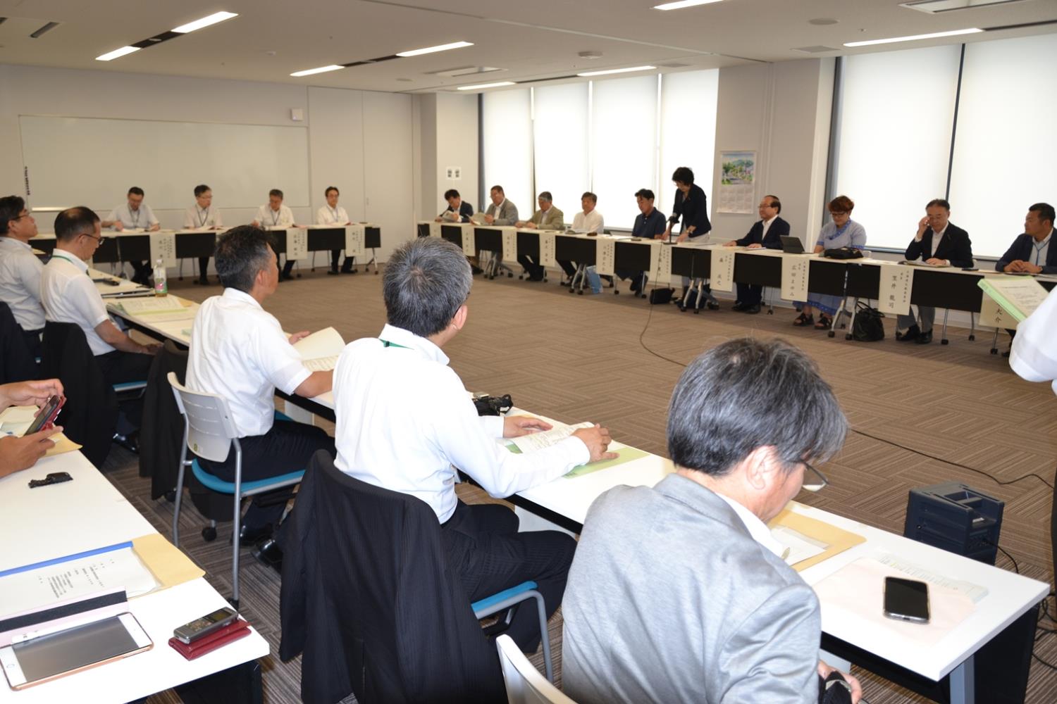 道議会文教委意見交換会