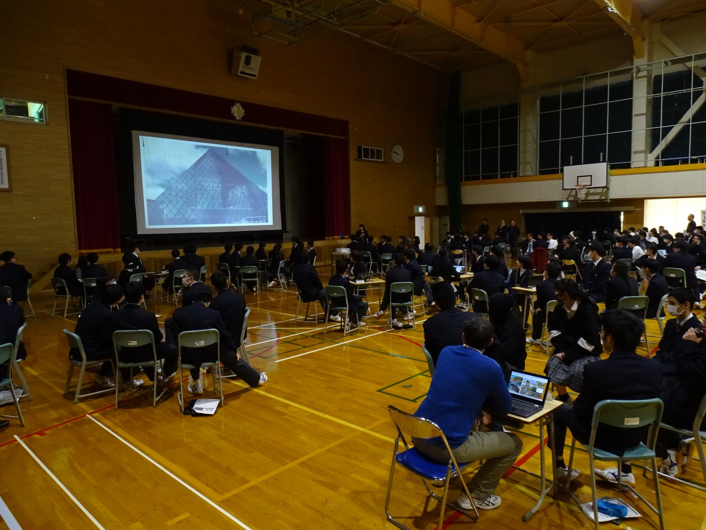 豊明高等支援参観日
