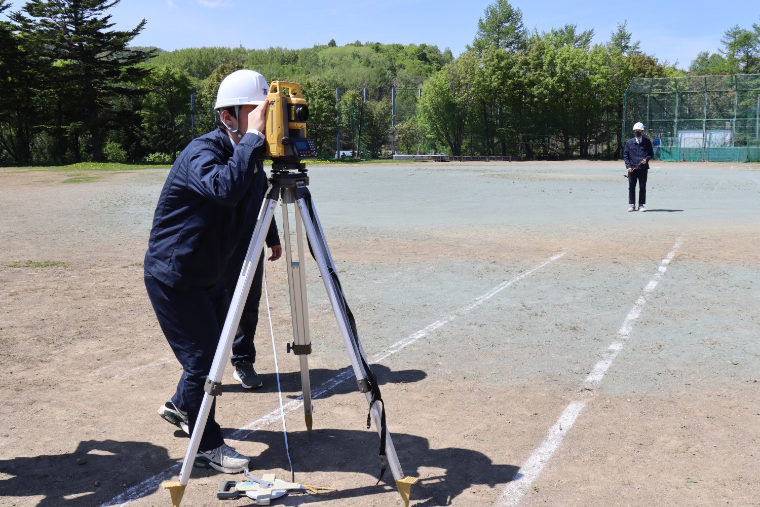 留萌高校測量ボランティア