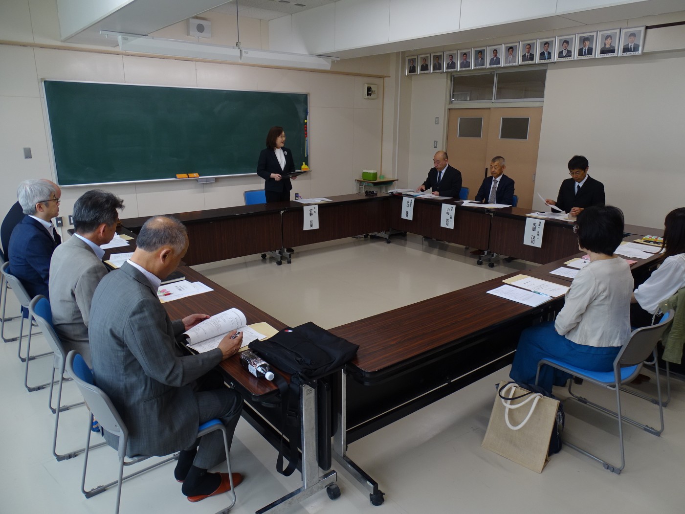 道性教育研究会理事会佐野会長