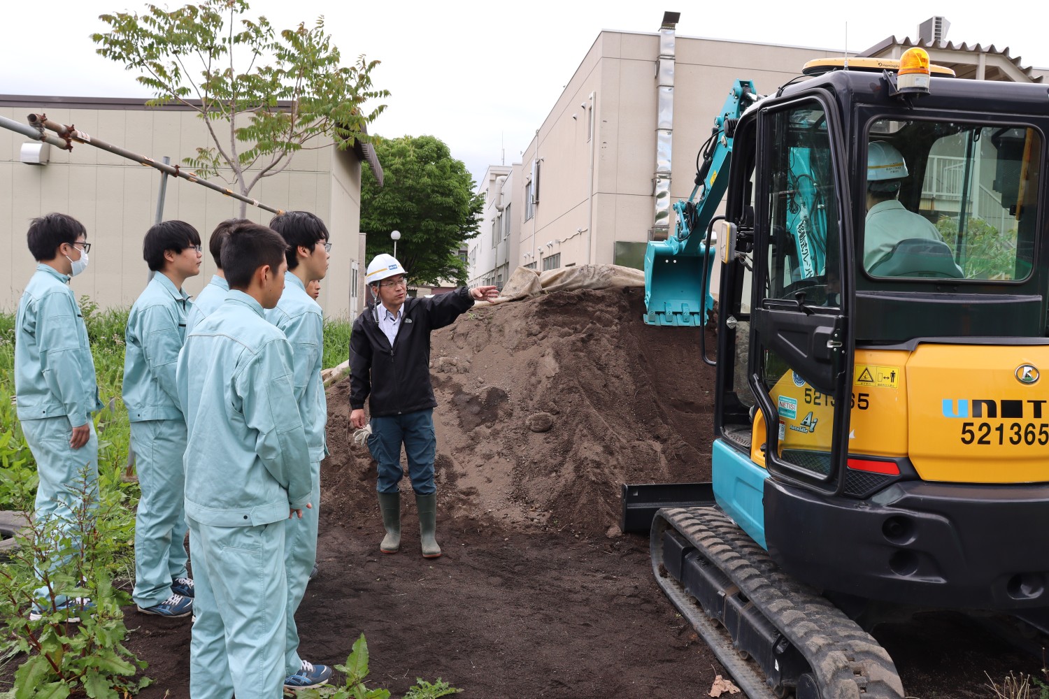 札工高建設ＤＸ出前授業