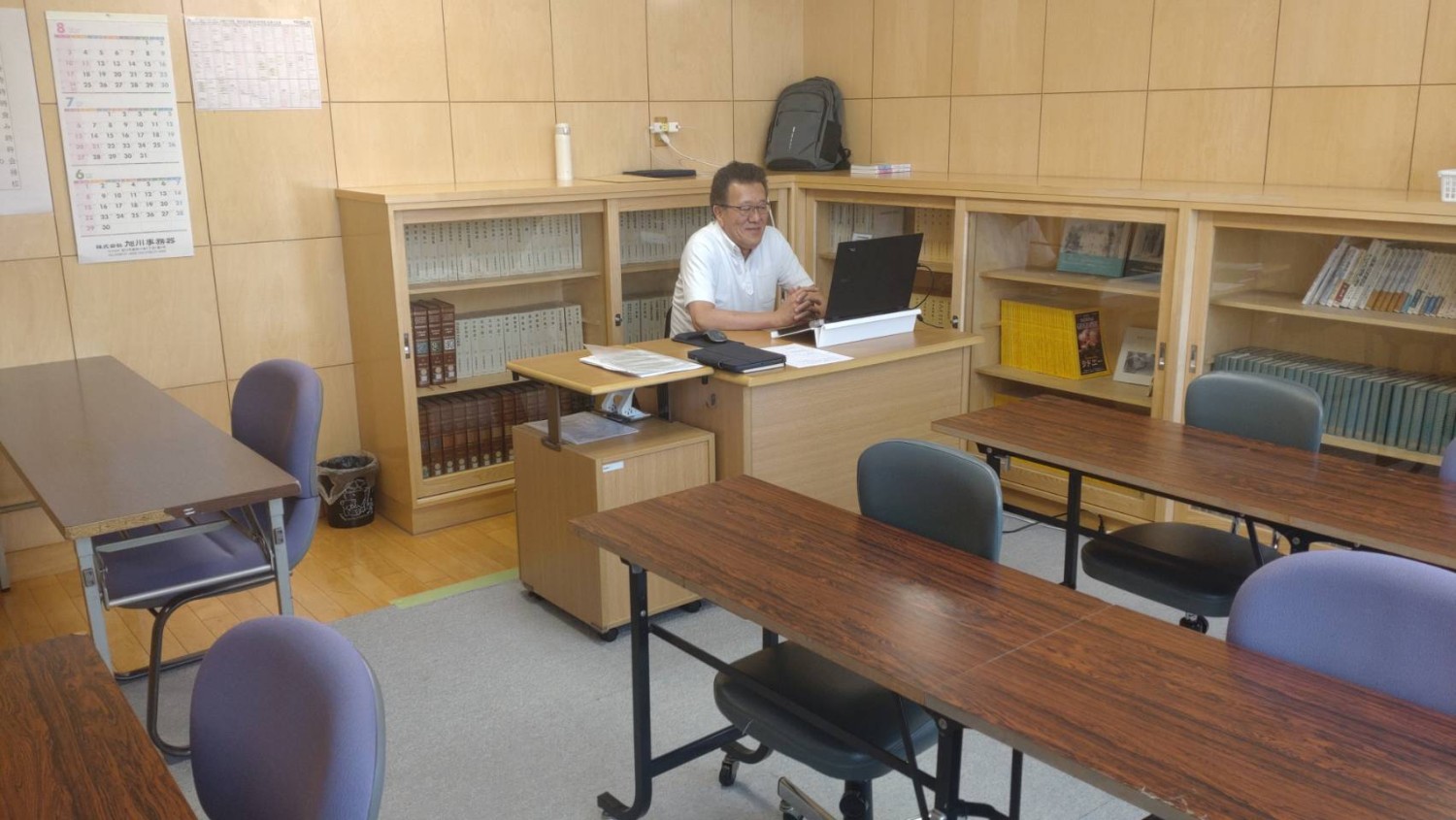 緑が丘中学校、校内教育支援センター