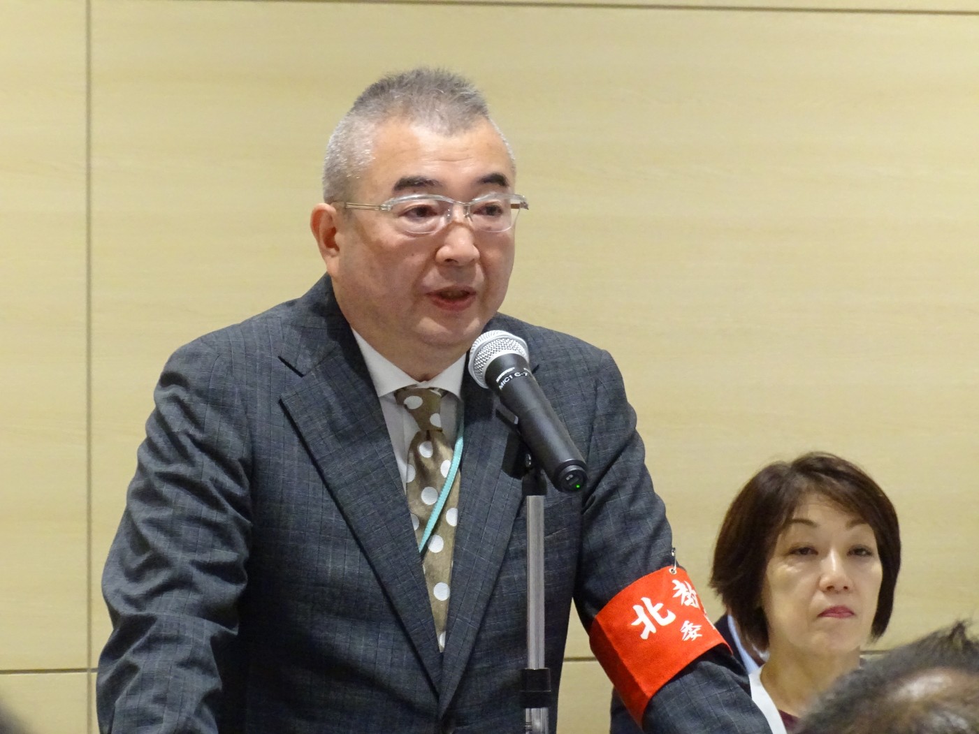 ５北教組・山谷委員長