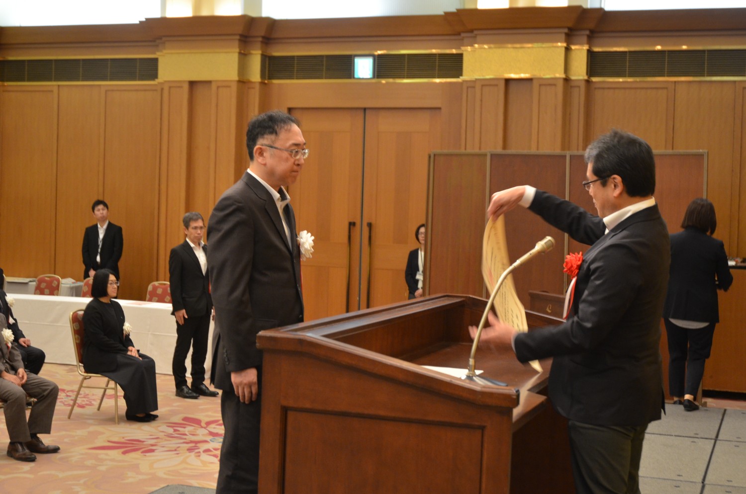 永年勤続者表彰