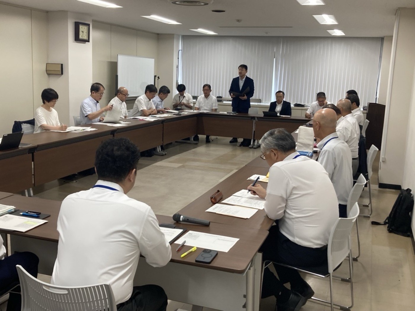 道高校長協会など７年度文教施策要望に係る教育懇談会