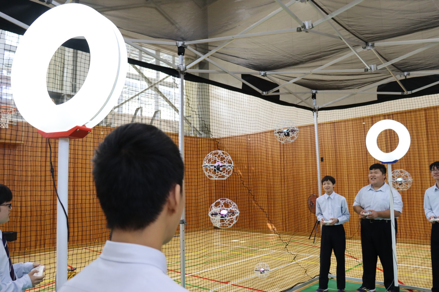 留萌高道建設部のＩＣＴ体験講習